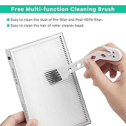 Image of 53295 EF-1 HEPA Media Filter for Kenmore 86889, 20-86889, 40324, 53295 Exhaust Air Filter for Upright and Canister Vacuums Cleaner, For Panasonic Part MC-V199H