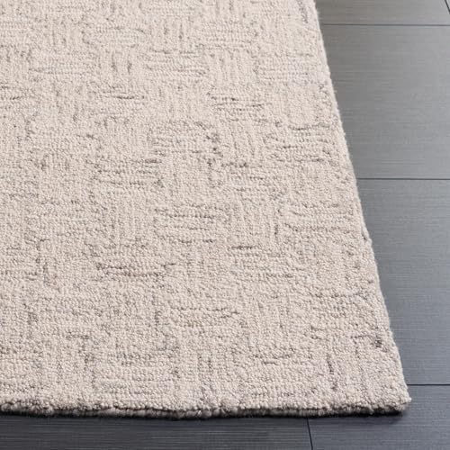 Tapete decorativo SAFAVIEH 9 x 12 pies, lana natural miniatura 4