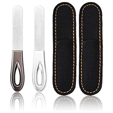Lima de Uñas de Metal Sibba con Estuche Cover