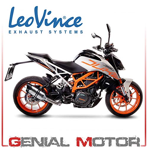 14183E Pot D'Echappement Lv Pro Acier Duke 390 2017 > 2019