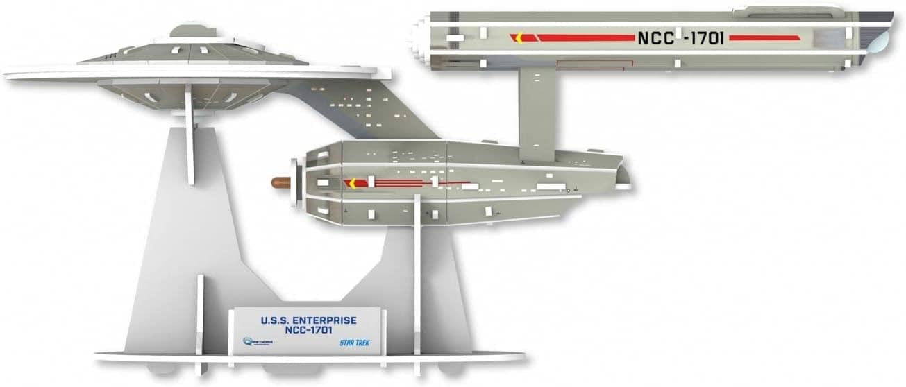 Amazon.com: QMx U.S.S. Enterprise NCC-1701 Qraftworks : Arts