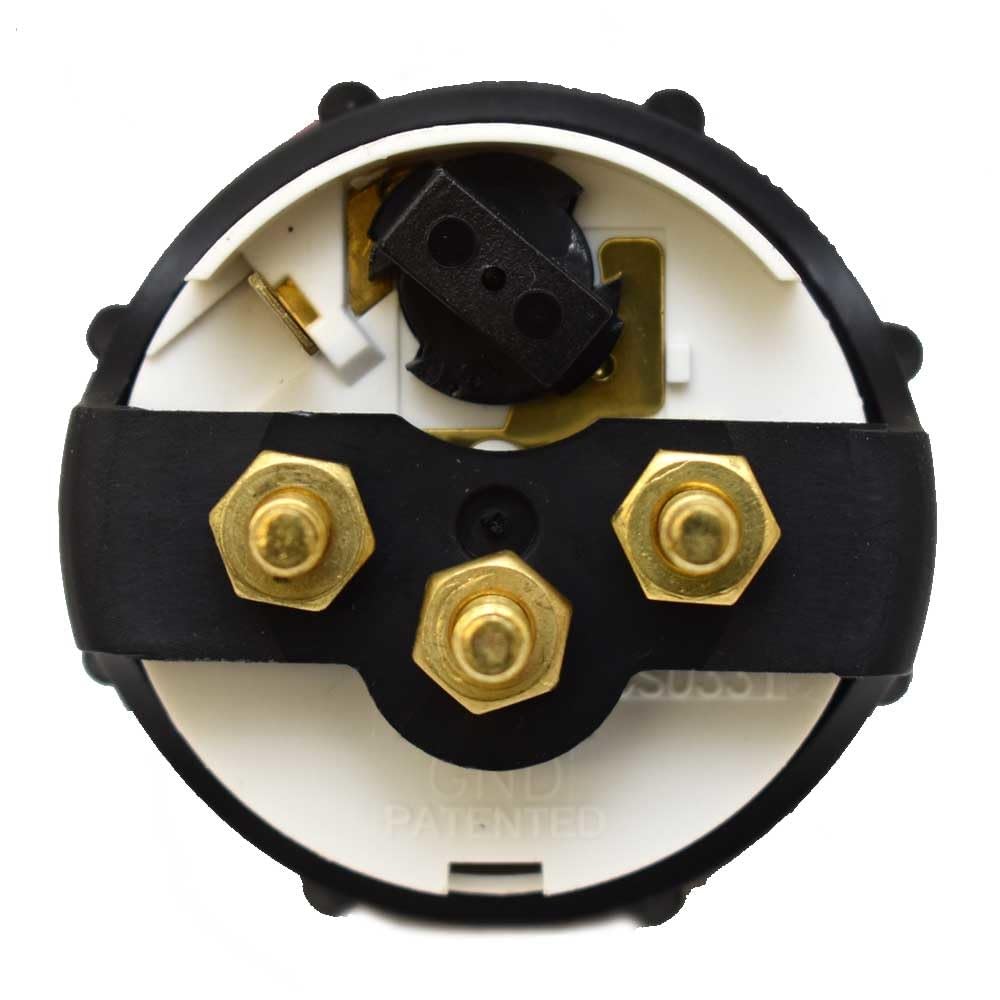 Royce Boat Water Level Gauge GP2106B | Faria 2 Inch Black White