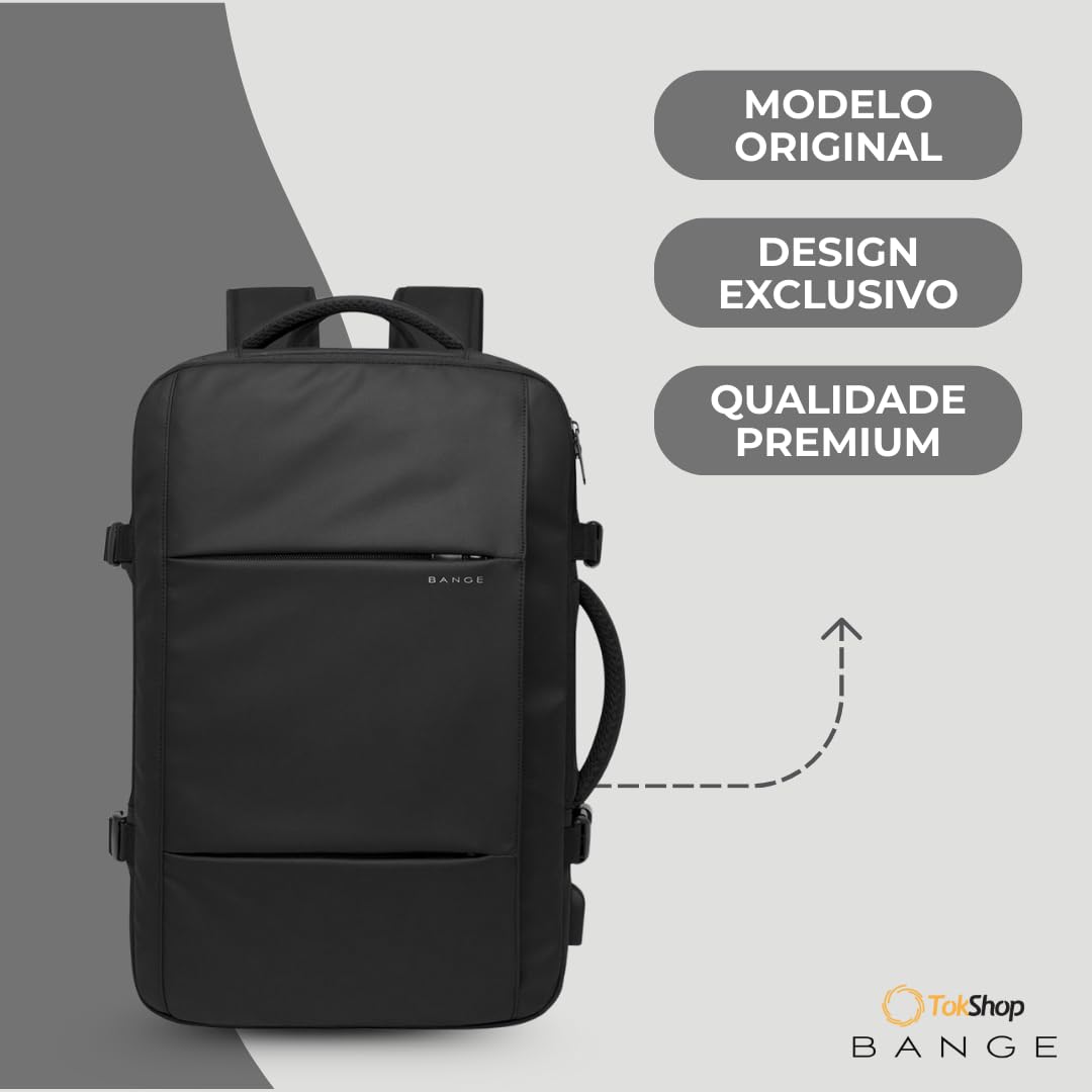 BANGE Mochila Executiva Masculina Reforçada de 40L Expansível Antifurto Impermeável para Notebooks de Até 17.3 Polegadas em promoção! Veja a oferta e mais achadinhos de Mochilas & Pastas Masculinas 7 Hoje é o melhor dia para comprar BANGE Mochila Executiva Masculina Reforçada de 40L Expansível Antifurto Impermeável para Notebooks de Até 17.3 Polegadas com aquele preço maroto! Promoção! Aproveite a oferta! 7