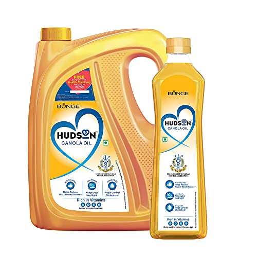 Image of Hudson Canola Oil 5L + 1L Combo Pack