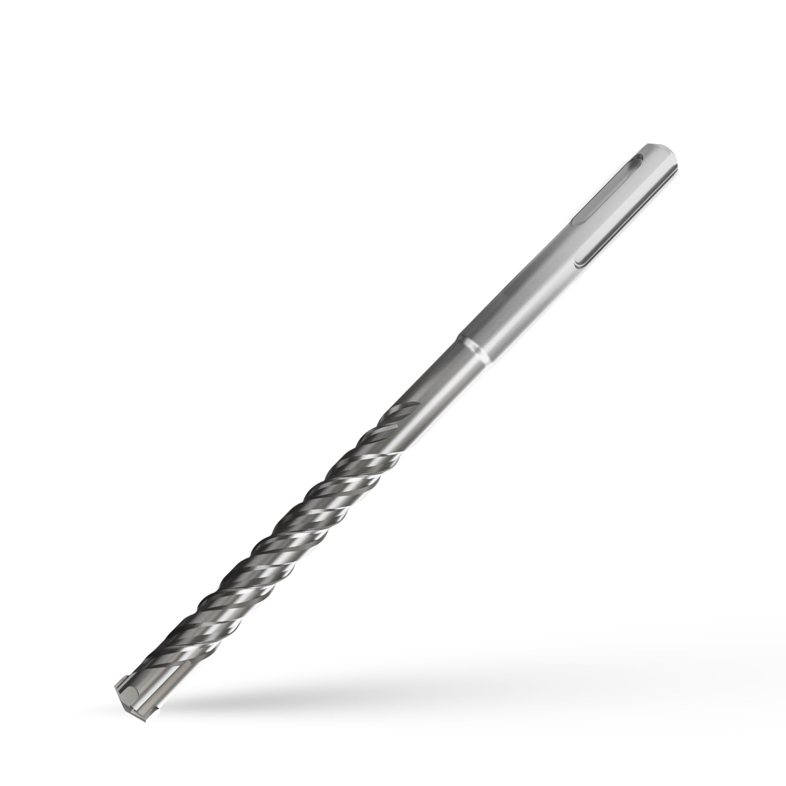 CSOOM SDS Plus Rotary Hammer Drill Bit 3/8"x6.3", Professional Concrete Drill Bit for Concrete, Brick, Stone and Cement Walls