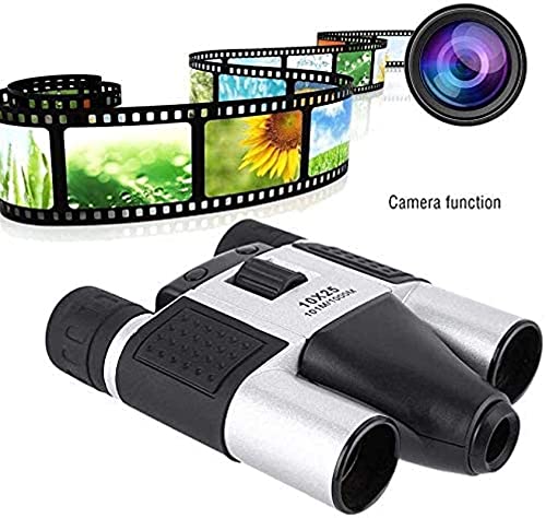 Binoculares telescopio con cámara digital y grabación de video DVR para capturar deportes de acción 6