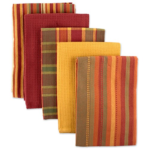 DII Oversized Kitchen Towels (Spice, 18x28