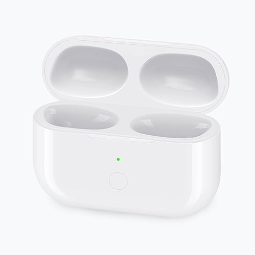 Compatible con AirPods Pro de 1 y 2 generación, fundas de repuesto para Airpods Pro, compatible con emparejamiento Bluetooth y botón de