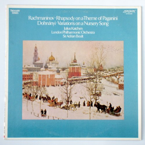 Rachmaninov: Rhapsody on a Theme of Paganini/Dohnanyi: Variations on a Nursery Song