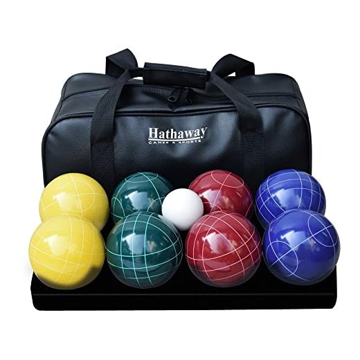 Hathaway Deluxe Bocce Ball Set Multi
