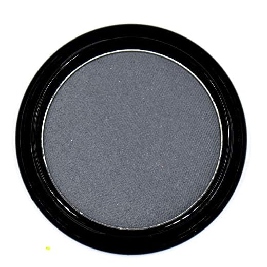Pure Zivaª Navy Blue Grey Gray Silver Matte Opaque Pressed Powder Single Vegan Eyeshadow; Talc, Paraben & Cruelty Free Single Eyeshadow