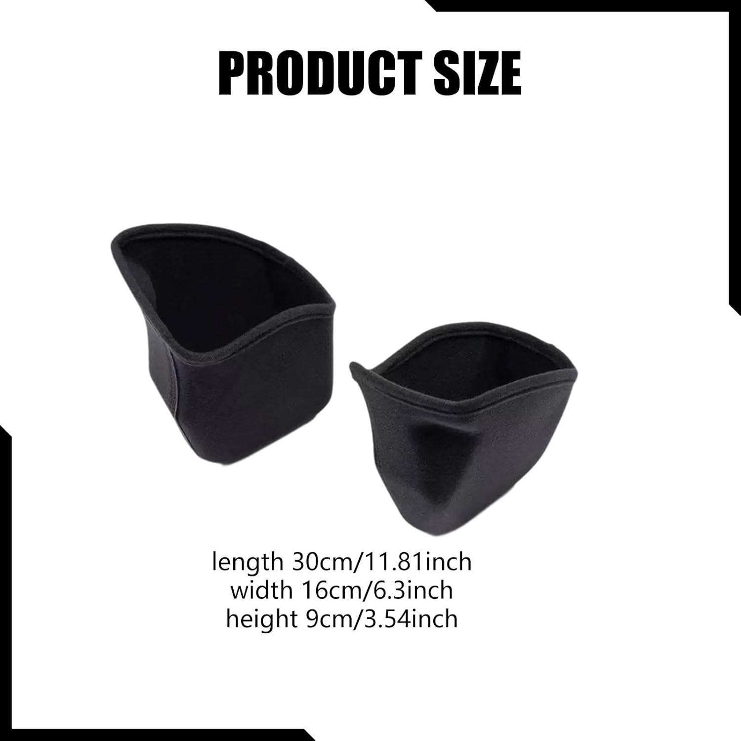 2x Motorcycle Storage Box Liners, Luggage Storage Accessories, Men Motorbike Quick Installation Riding Accessory for Flhx, Glove Box Liner
