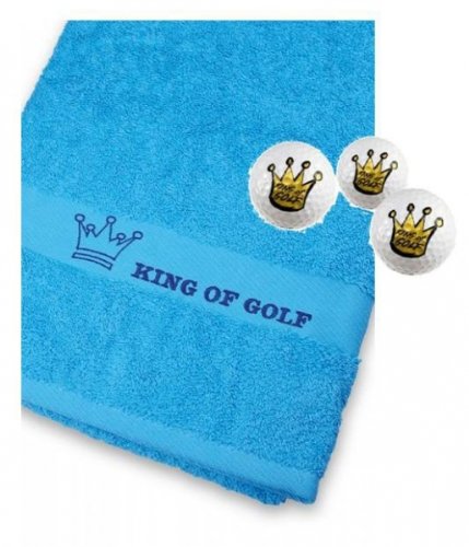 Golf Geschenkset KING OF GOLF mehrteilig Cover