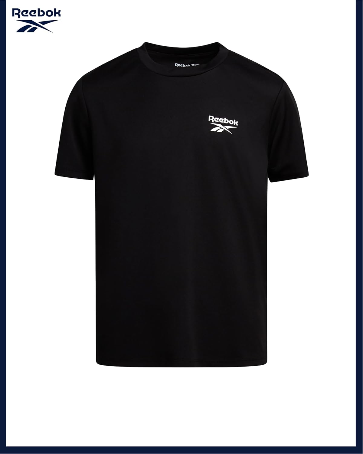 Reebok Boys Shirts - 2 Pack Active Performance Dry Fit T Shirts for Boys - Athletic Training Tops for Kids (8-20) - Image 5