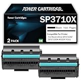 ➤【Haute performance】La cartouche de toner SP3710/SP3710X utilise un toner de qualité supérieure, composé de particules fines, avec un faible taux de rebut et sans fuite d'encre. Elle garantit un nombre suffisant de pages imprimées, une saturation des couleurs élevée et des impressions couleur plus nettes, pour un rendu plus réaliste et des effets visuels exceptionnels.