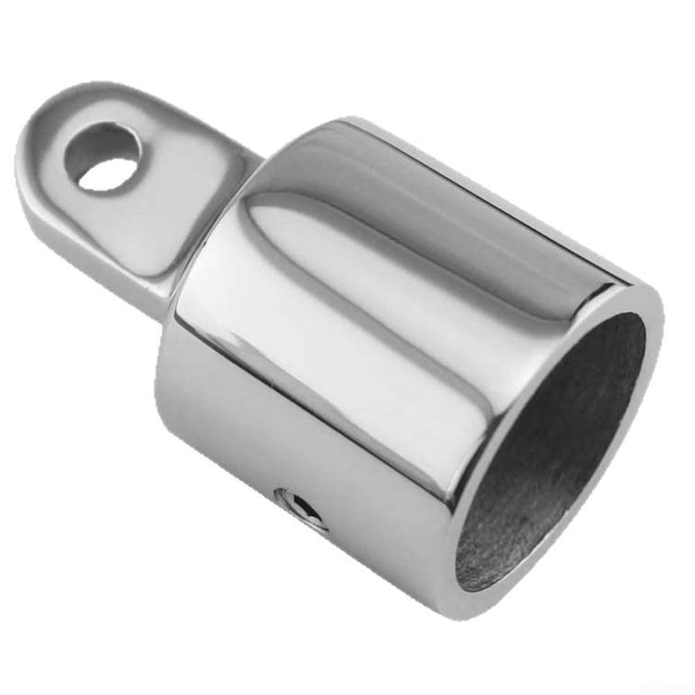 Tapa de extremo de ojo de acero inoxidable 316 para toldo de barco 22 mm