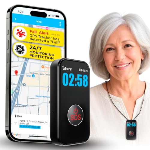 SecuLife Medical Alert Pendant for Seniors, Alerts...