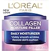 LâOrÃ©al Paris Collagen Daily Face Moisturizer, Reduce Wrinkles, Face Cream 1.7 oz