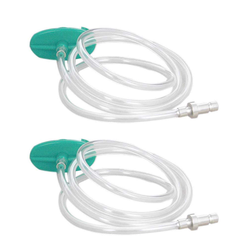 Utoolmart Rura powietrzna 50 cm³ dozownik kleju Strzykawki złącze adapter do przemysłu, 2 szt