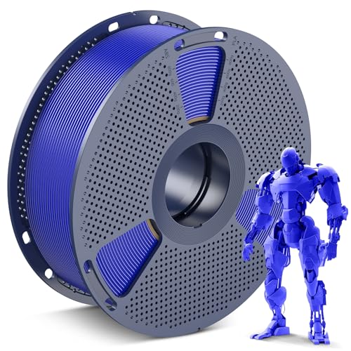 Image of SUNLU PLA 3D Printer Filament PLA Filament 1.75mm, Neatly Wound 3D Printing Filament 1.75mm, Dimensional Accuracy + /- 0.02 mm, Fit Most FDM 3D Printers, 1kg Spool (2.2lbs), Klein Blue