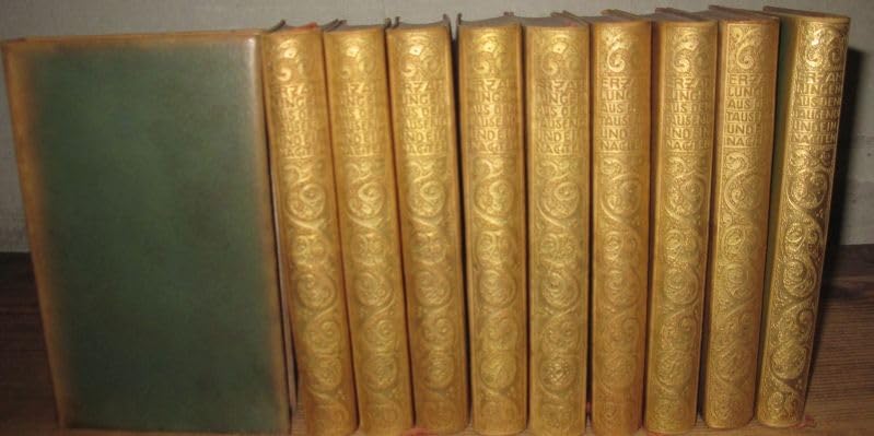 Die Erzählungen aus den Tausendundein (1001) Nächten. Ausgabe in 12 Bänden OHNE die Bände 2 und 6.