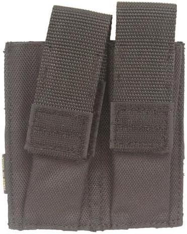 Molle Pistol Magazine Pouch (Holds 2) Blk Galati Gear Glma318b