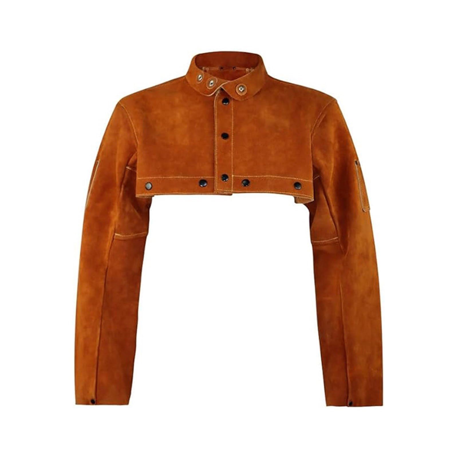 Vestes de protection polyvalentes à manches pour manteau, vêtements industriels, construction en nylon, amélioration de la mobilité, projets de soudage à la flamme, vêtements de protection respirants