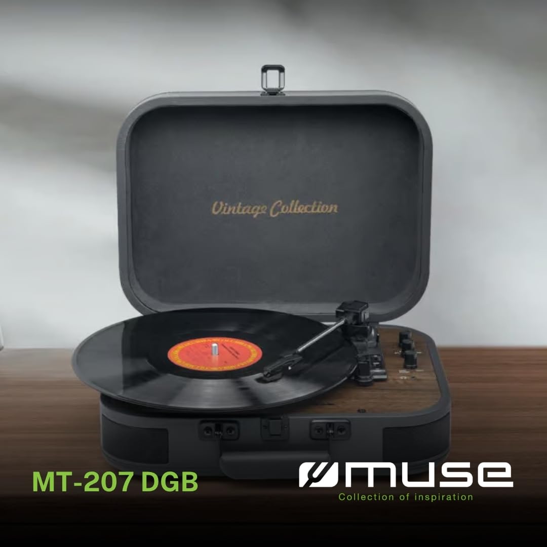 MUSE Platine Vinyle USB MT-207 DGB