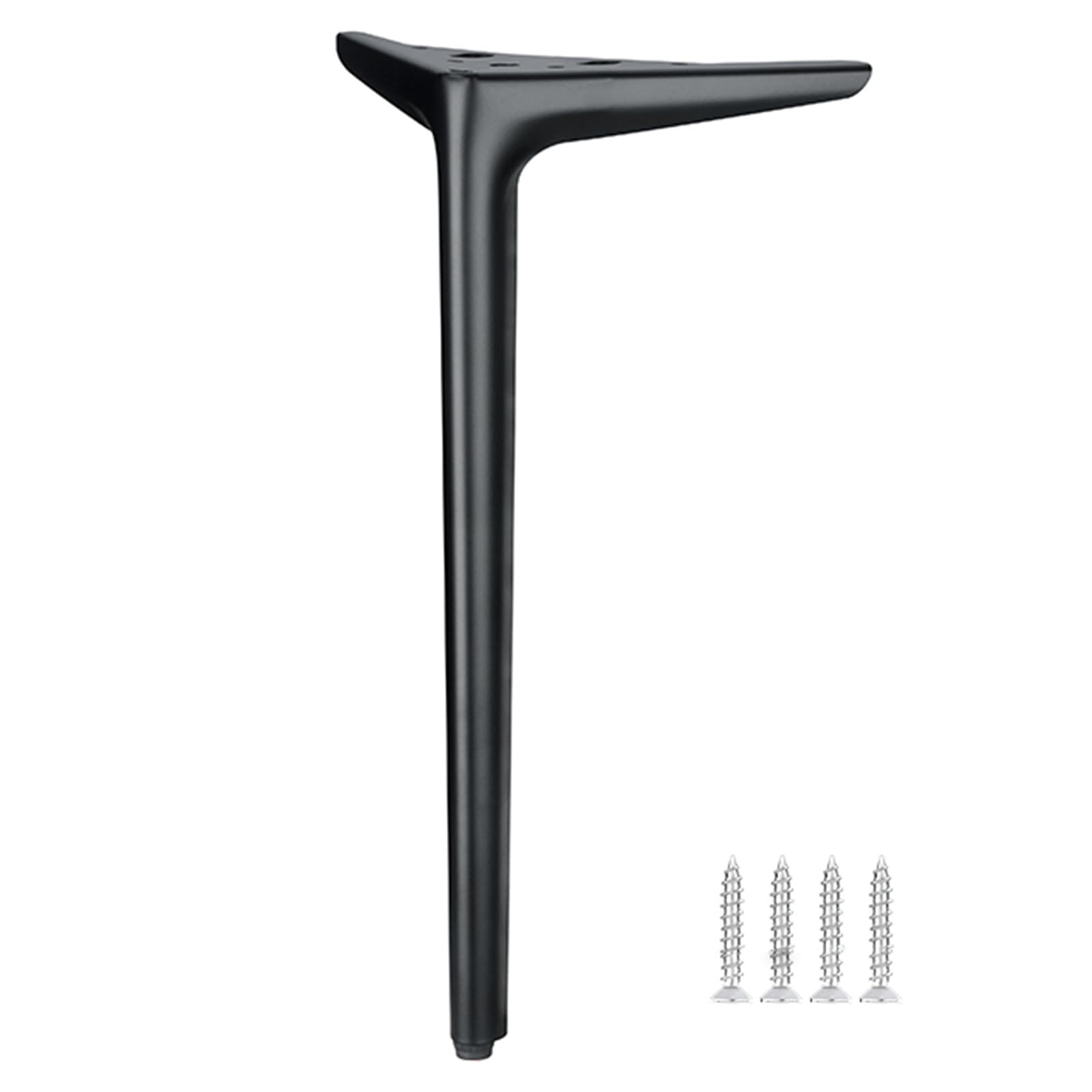 HYQOUKLR Adjustable Furniture Legs, Metal Furniture Legs Adjustable Leveling Feet Triangular Multicolor 35-45cm(Grau,40cm)