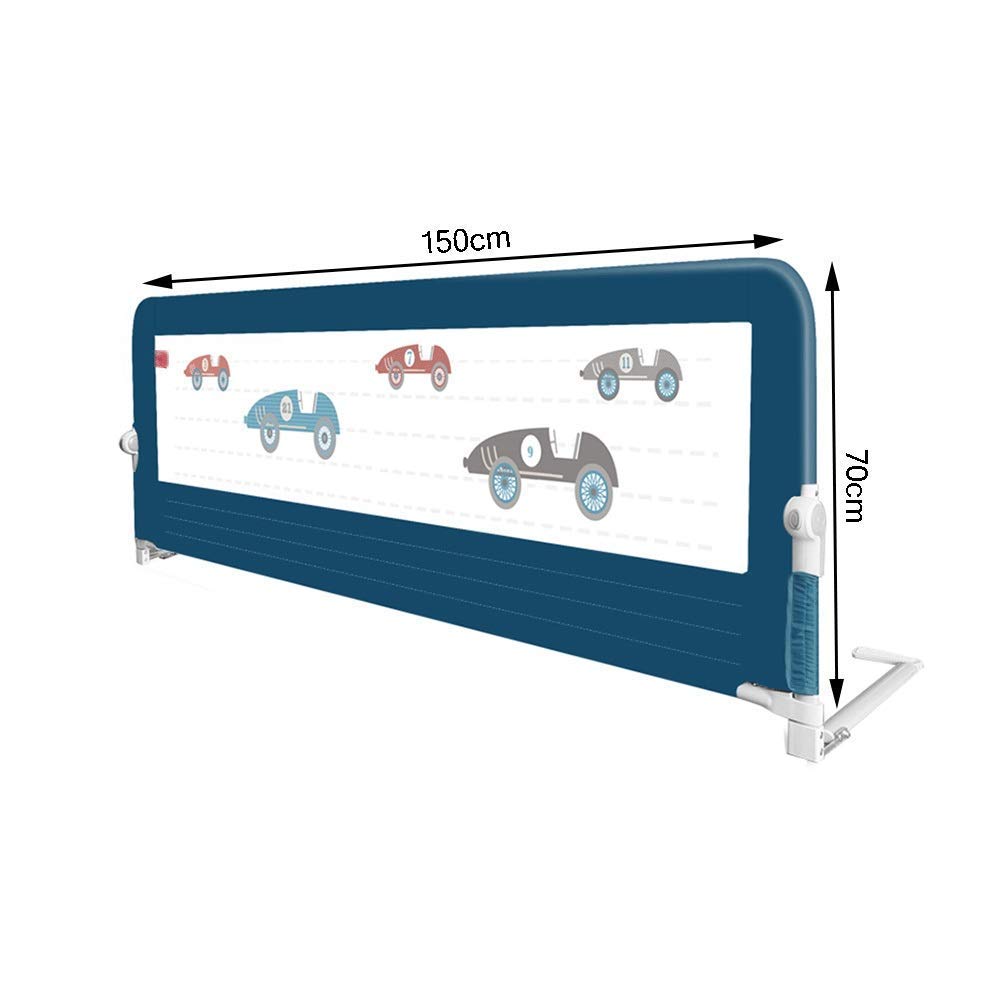 Barandilla Robusta para Cama De Bebé, Protector De Cama De Seguridad Plegable Universal para Niños, Barandilla De Cama De Seguridad para Niños Pequeños De Tamaño Completo, Barandil