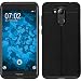 Produktbild PhoneNatic Case kompatibel mit Huawei Honor 6C Pro - schwarz Silikon Hülle Lederoptik Cover