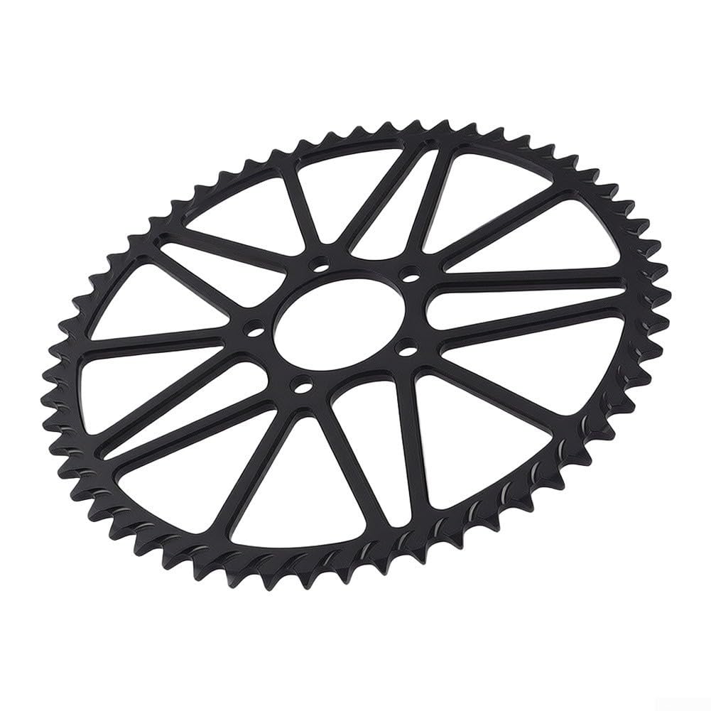7075 Aluminio 58 dientes Piñón para E-Bike Cadena (negro)
