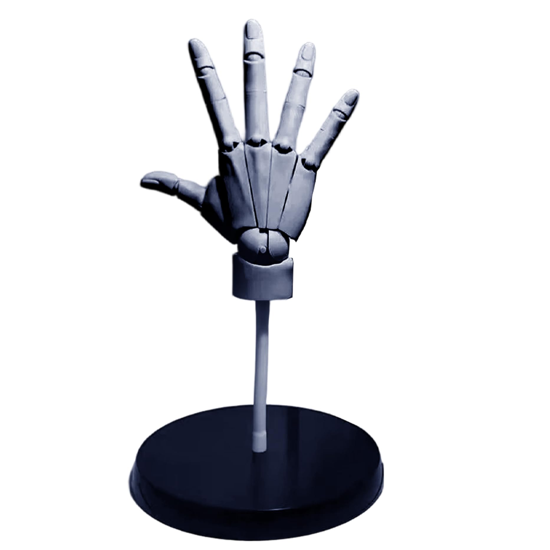 Modèle de main 1:1 modèle de main articulé pour dessiner des mains mannequin articulées mobiles avec base pour dessiner, peindre, esquisser 14, 2 pouces (droite + gauche) fournitures d'art.
