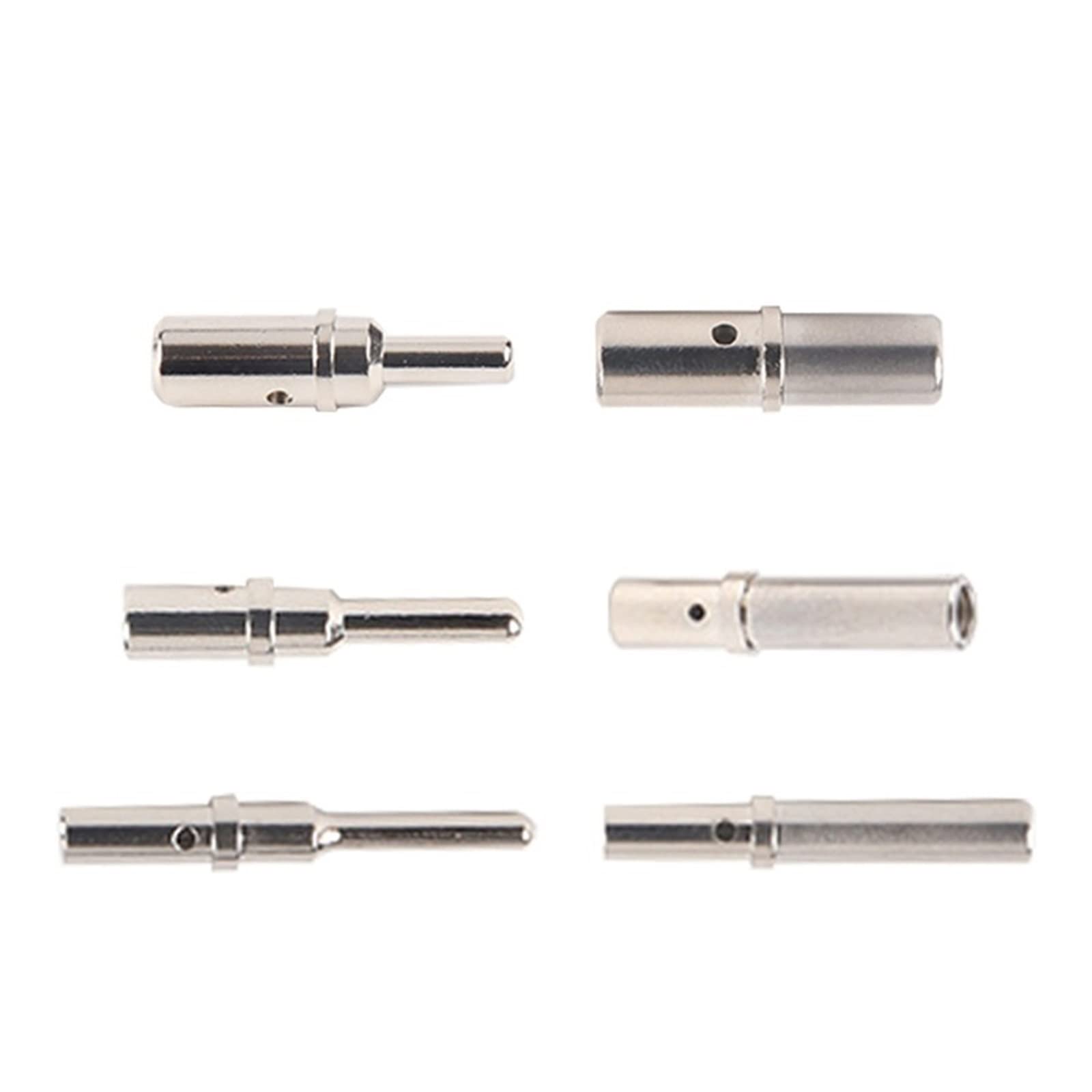 280 Pcs 6 AWG Bare Copper Ring Terminal Lugs – Crimp Connectors for Battery or Welding Cable - Gold