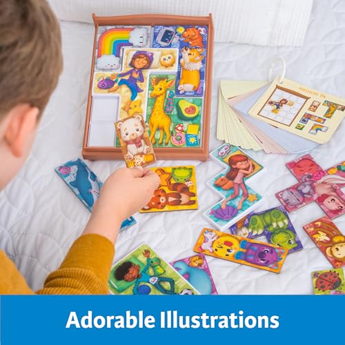 ThinkFun Stuffie Sleepover Logic Game 40 retos para niños 5+ miniatura 4