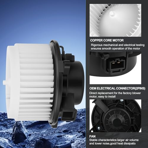 Image of 700269 Blower Motor for Chevrolet Cruze 2010-2016, for Chevrolet Malibu 2013-2015, for Buick Lacrosse /Regal /Allure 2010 2011 2012 2013 2014 2015 2016, Heater Blower Motor Replace# 13263279