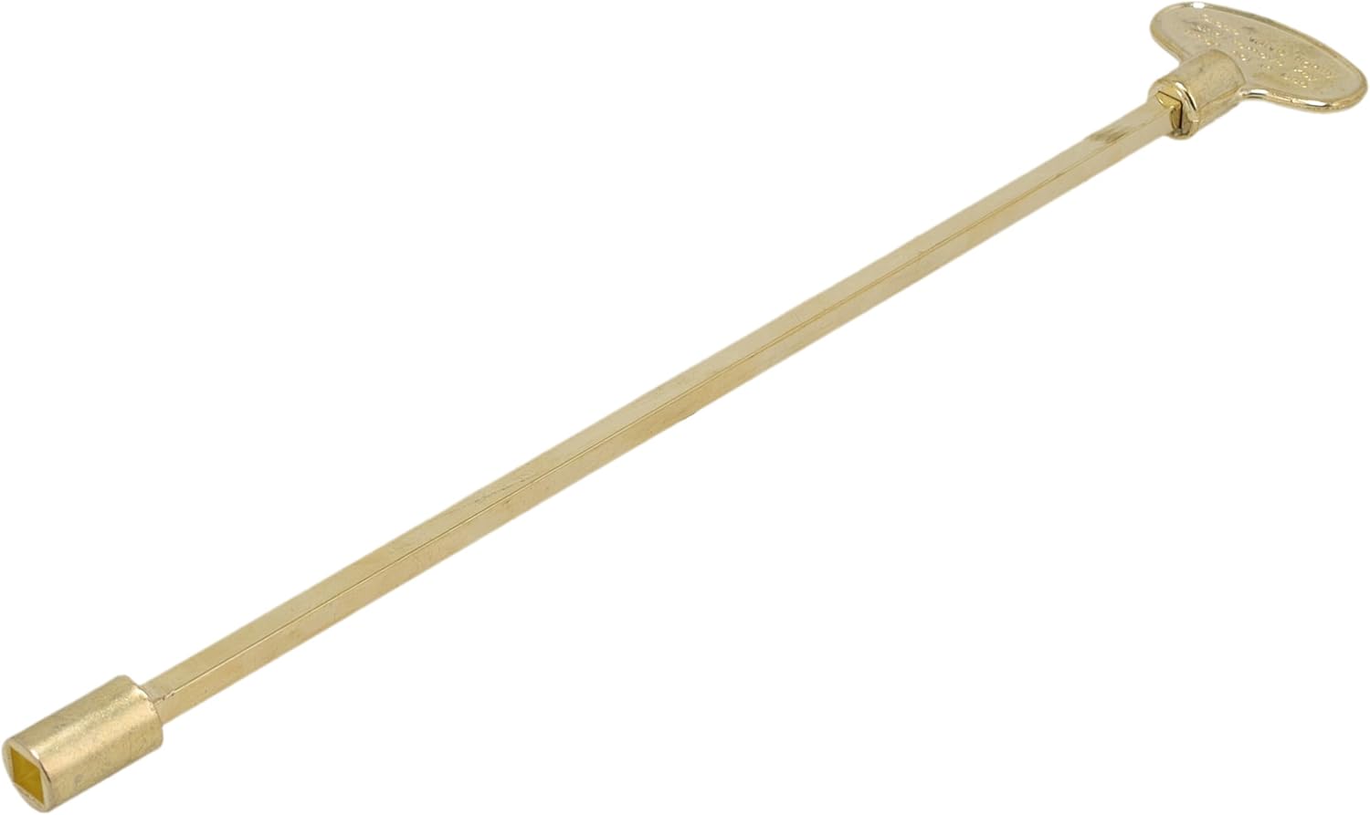 Supplying Demand SVL-12PBR Fireplace Fire Pit | 12" Log Lighter Key - Polished Brass Plated