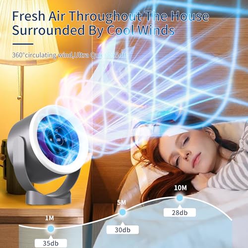 USB Rechargeable Desk Fan - image 4