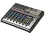 IS 2MIX8XU - Mezclador compacto de 8 canales con grabador USB y preamplificador de bajo ruido