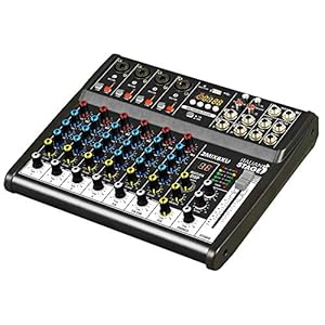 IS 2MIX8XU 8-kanaals compacte mixer met USB-recorder en geluidsarme preamp