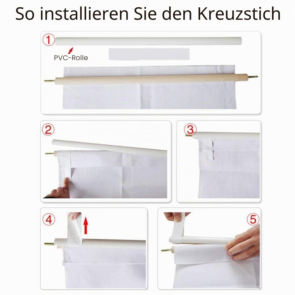 Stickrahmen Holz, Cross Stitch Stand Kreuzstich Ständer 360 ° Verstellbarer für Kreuzstich-Nadelarbeiten 80cm