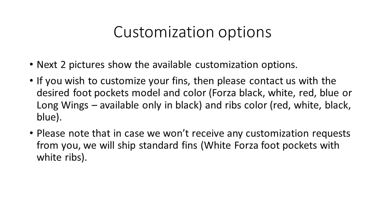 Poseidon Trident Fin (X-Large)