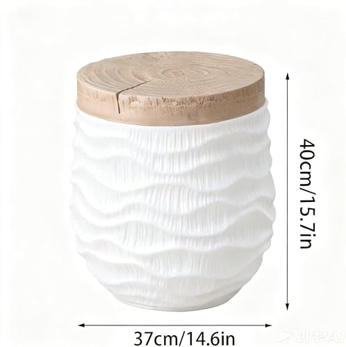 Miniatura 2 de Creative Coffee Table for Small Apartments, Simple Nightstand, Side Table, Retro Coffee Table, Living Room Decorative Table, Suitable for Living