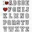 Letter-28pcs