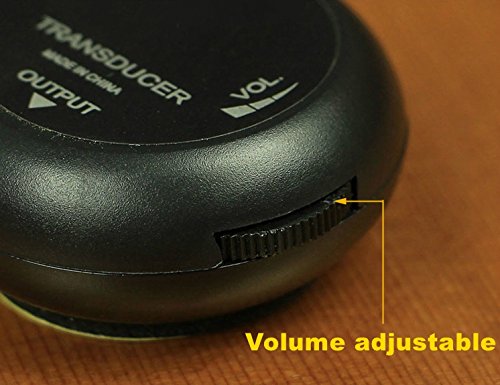 Luvay Acoustic Guitar Pickup, Piezo Contact Microphone Transducer For Acoustic Guitar, Ukulele, Violin, Mandolin, Banjo, Cello, Kalimba, Harp Etc. #TOP3