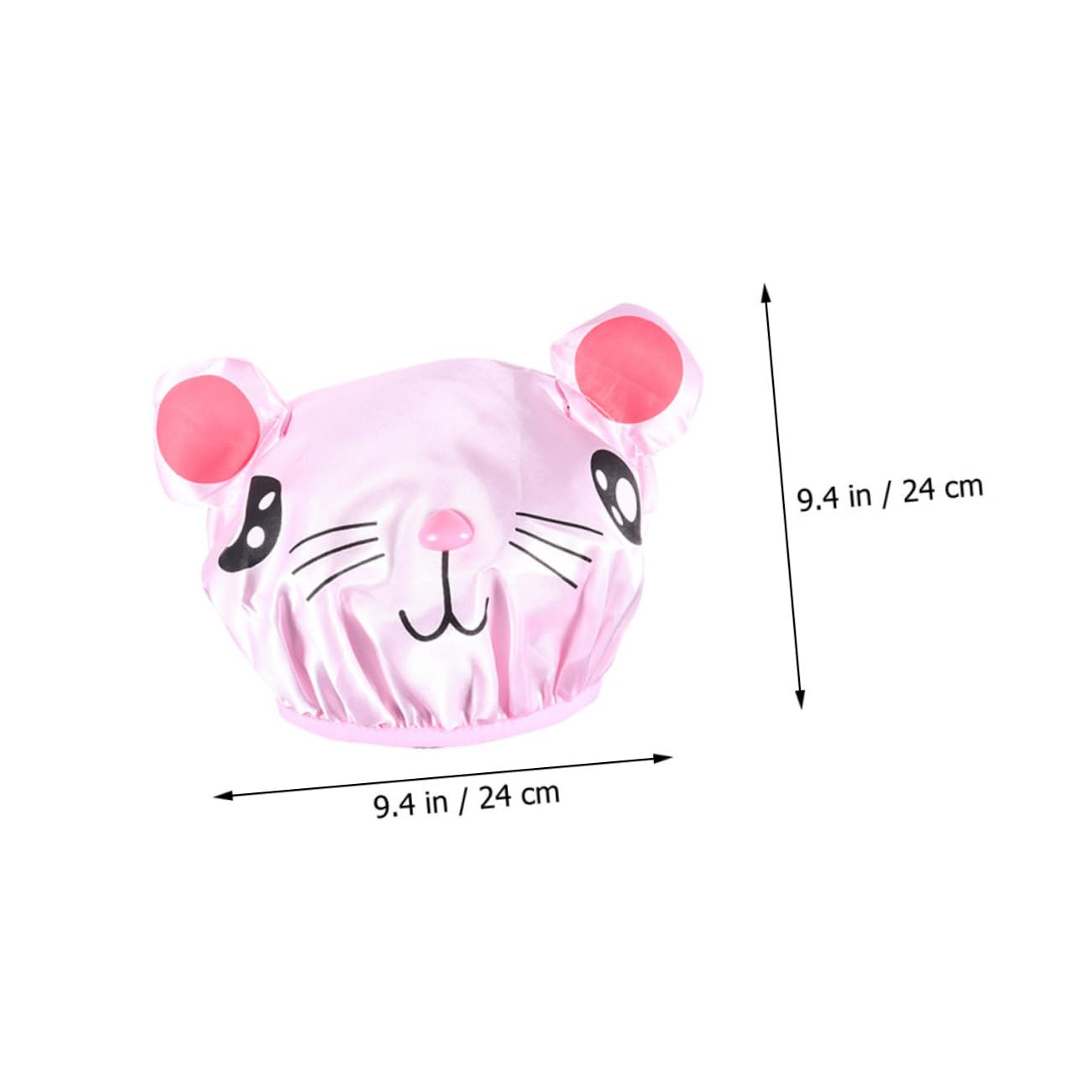 VICASKY 10piezas Gorros De Ducha Para Niño Ajustables y Reutilizables Protección Para Cabello Baño Diseño De Dibujos Animados Impermeables y Transpirables Accesorios Infantiles Para
