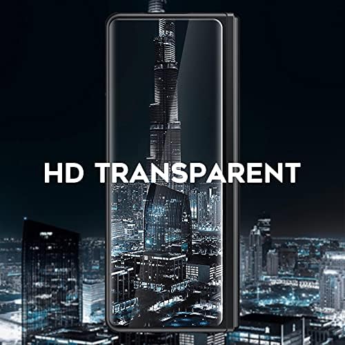 NEWZEROL 3 Packs Screen Protector for Samsung Galaxy Z Fold 3,2.5D Edges 9 Hardness High-Definition [Case Friendly] Tempered Glass Screen Protector for Galaxy Z Fold 3 - Transparent