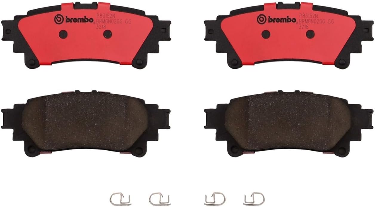Brembo P83152N Premium Ceramic Rear Disc Brake Pad Set LEXUS/TOYOTA/TOYOTA (GAC) OE# 044660E010