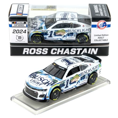 Lionel Racing Ross Chastain 2024 BL Fishing Diecast - Macchina da pesca, scala 1:64