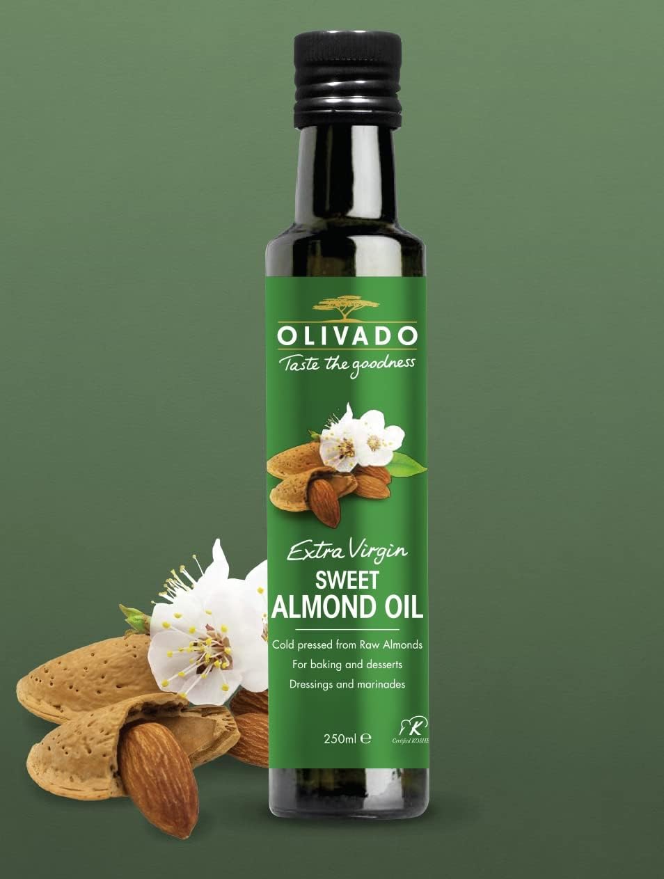 Sweet Almond Oil – Extra Virgin, 250ml